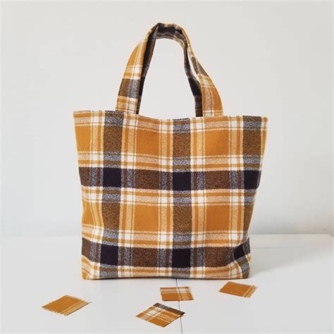 flannels tote bag